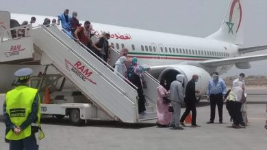 وصول 151 مغربيا من العالقين بموريتانيا إلى مطار الداخلة