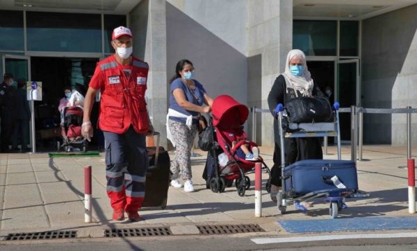 وصول المجموعة الثالثة من المغاربة العالقين بتركيا إلى مطار وجدة أنكاد