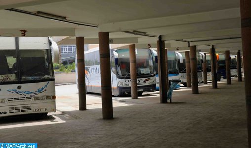 Gare routière de la ville d’Oujda. 25062020-Oujda
