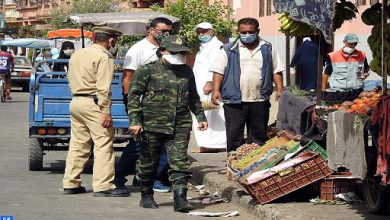 كوفيد-19 .. حملة متواصلة لزجر المخالفين للتدابير الوقائية بقلعة السراغنة