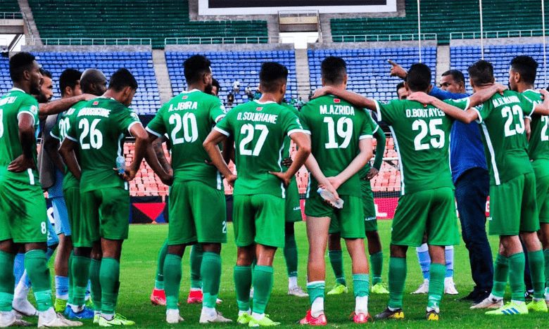الرجاء الرياضي يتفوق على مضيفه أويلرز الليبيري