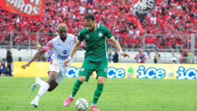 فريق الوداد الرياضي يفوز على ضيفه فريق أولمبيك خريبكة 1-0