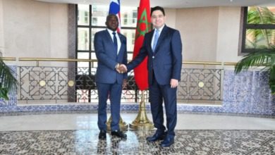 Nasser Bourita s'est entretenu, aujourd'hui à Rabat, avec son homologue libérien, M. Dee-Maxwell Saah Kemayah Sr | MCG24 | موقع إلكتروني مغربي شامل متجدد على مدار الساعة Nasser Bourita s'est entretenu, aujourd'hui à Rabat, avec son homologue libérien, M. Dee-Maxwell Saah Kemayah Sr