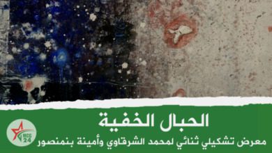الحبال الخفية معرض تشكيلي ثنائي لمحمد الشرقاوي وأمينة بنمنصور | MCG24 | موقع إلكتروني مغربي شامل متجدد على مدار الساعة الحبال الخفية معرض تشكيلي ثنائي لمحمد الشرقاوي وأمينة بنمنصور