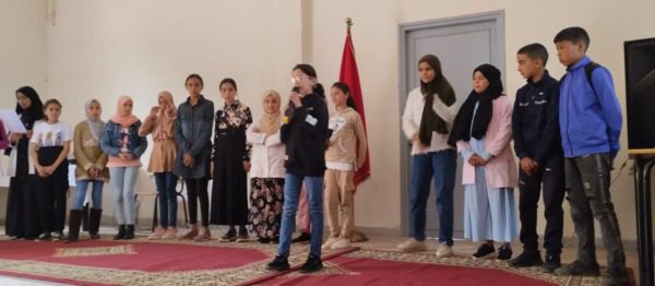 دار الشعر بمراكش تحتفي بأطفال تيديلي مسفيوة