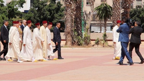 تشييع جثمان الراحلة عائشة الخطابي بالدار البيضاء بحضور الأمير مولاي رشيد الأمير مولاي رشيد