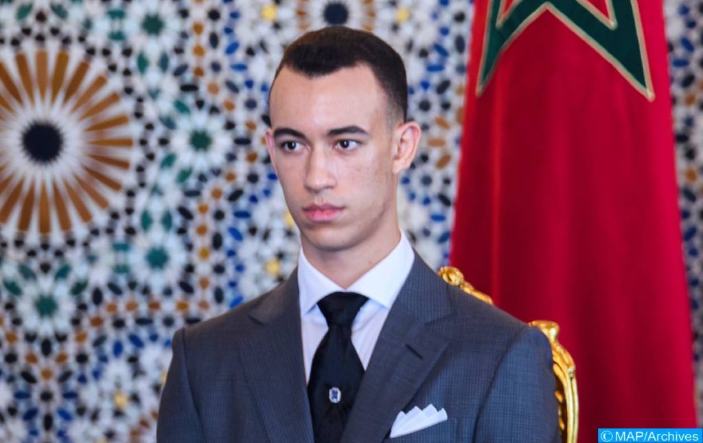 صاحب السمو الملكي ولي العهد الأمير مولاي الحسن يستقبل الأطفال المقدسيين المشاركين في الدورة الـ 15 للمخيم الصيفي لوكالة بيت مال القدس الشريف