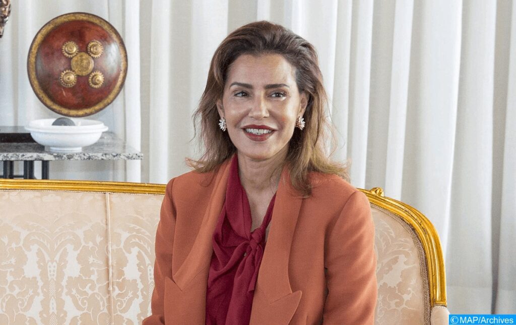 صاحبة السمو الملكي الأميرة للا مريم تترأس بالرباط حفل تدشين “البازار التضامني” الخيري للنادي الدبلوماسي