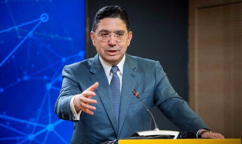 A-Bruxelles-Nasser-Bourita-appelle-a-une-alliance-strategique-euro-mediterraneenne (1) | MCG24 | موقع إلكتروني مغربي شامل متجدد على مدار الساعة ناصر بوريطة يتحدث عن تدخل الملك محمد السادس في حسم قرار مجلس الأمن بشأن الصحراء المغربية خلال مقابلة تلفزيونية.