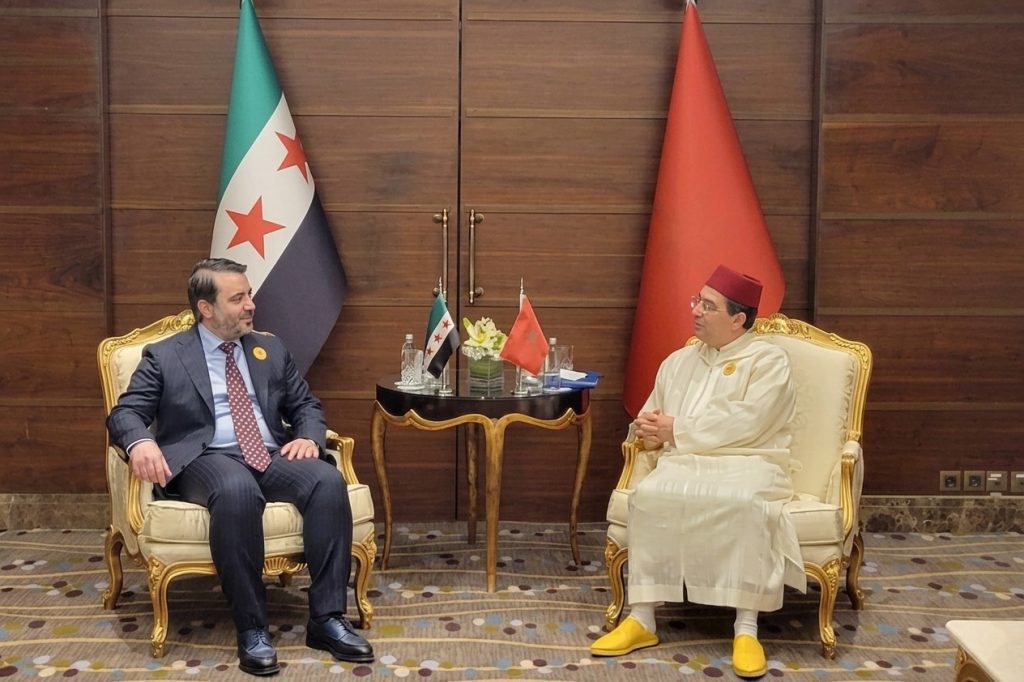 بوريطة ووزير خارجية سوريا | MCG24 | موقع إلكتروني مغربي شامل متجدد على مدار الساعة بوريطة ووزير خارجية سوريا