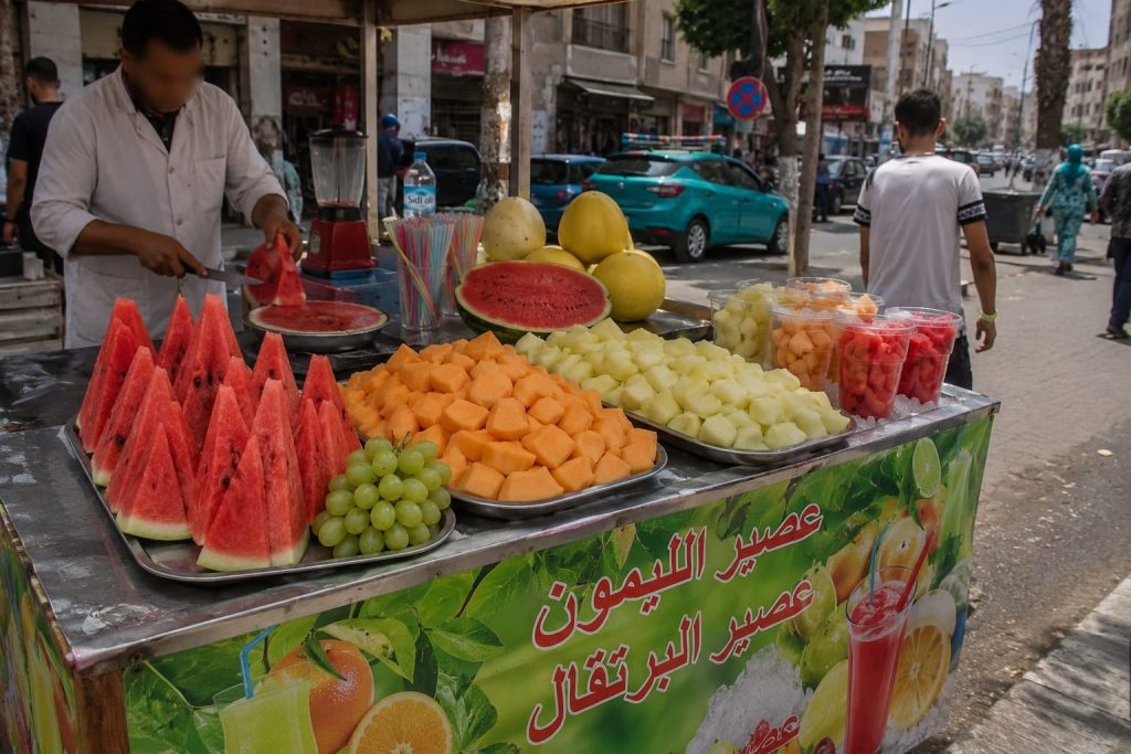 تقطيع الفواكه وبيعها في الطرقات "حماية الصحة ليست مسؤولية السلطات وحدها، بل يتحملها المستهلك كذلك" | MCG24 | موقع إلكتروني مغربي شامل متجدد على مدار الساعة تقطيع الفواكه وبيعها في الطرقات "حماية الصحة ليست مسؤولية السلطات وحدها، بل يتحملها المستهلك كذلك"