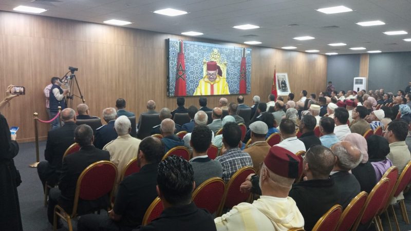 أجواء من الاعتزاز والوفاء تميز حفل الإنصات للخطاب الملكي السامي بالصويرة