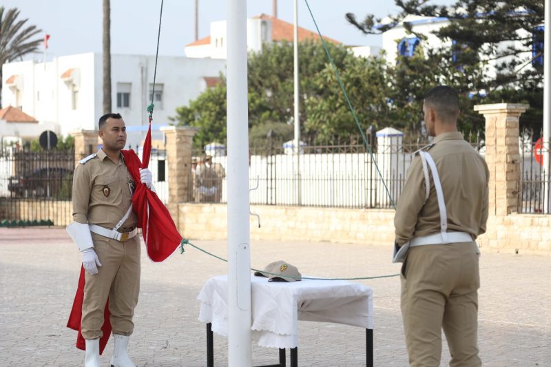 أجواء من الاعتزاز والوفاء تميز حفلتحية العلم بالصويرة
