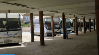 Gare routière de la ville d’Oujda. 25062020-Oujda