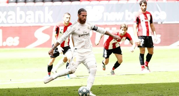ramos بطولة إسبانيا: راموس يمنح ريال فوزا "هائلا" وفارق سبع نقاط عن برشلونة | MCG24 بطولة إسبانيا: راموس يمنح ريال فوزا "هائلا" وفارق سبع نقاط عن برشلونة