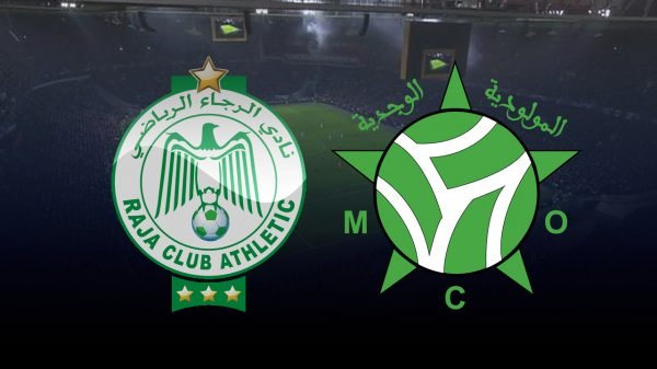 التعادل إيجابي يحسم قمة الرجاء الرياضي ضد مولودية وجدة
