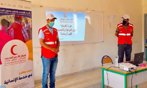 حملات تحسيسية مكثفة حول الوقاية من كوفيد-19 بإقليم الرحامنة
