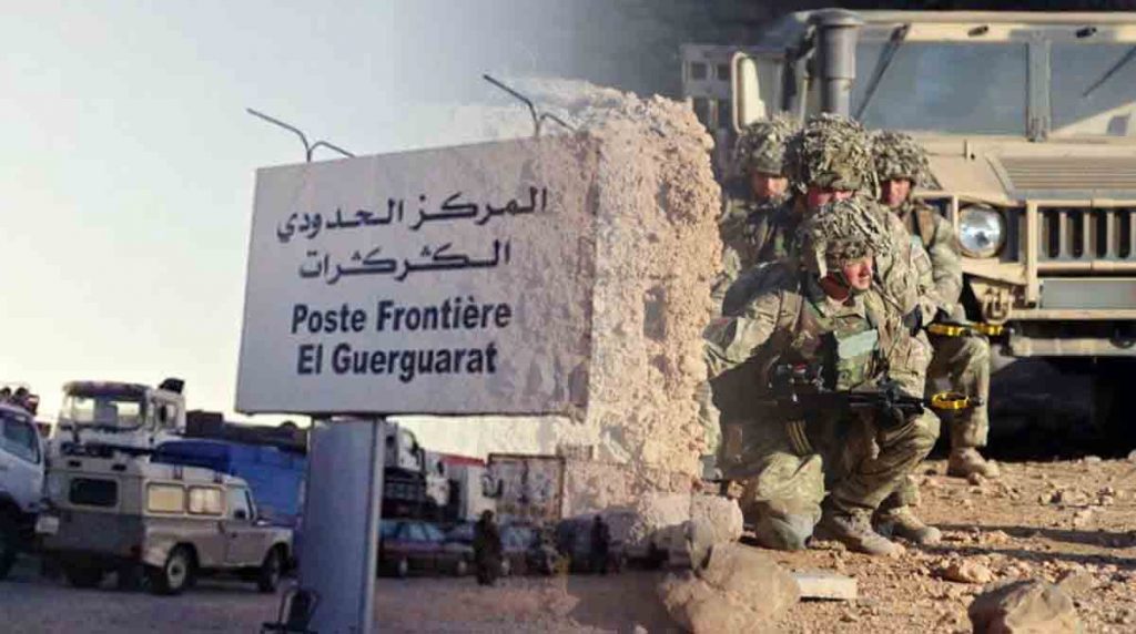 اللجنة المغربية للسلم والتضامن تعبر عن تضامنها المطلق مع القوات المسلحة الملكية على إثر تدخلها الفعال لتأمين معبر الكركرات
