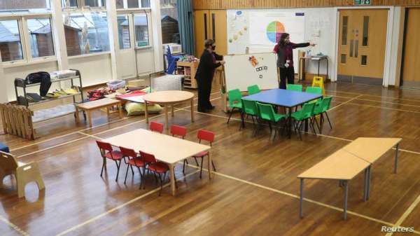 HEALTH-CORONAVIRUS-BRITAIN-SCHOOLS-SCOTLAND | MCG24 مسؤول بريطاني: لقحوا الأطفال بأسرع ما يمكن لإبقاء المدارس مفتوحة