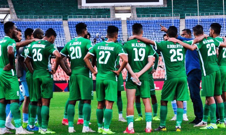 الرجاء الرياضي يتفوق على مضيفه أويلرز الليبيري