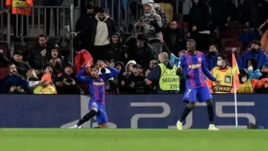 برشلونة يكتفي بالتعادل أمام بنفيكا
