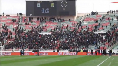 أحداث مباراة الجيش الملكي والمغرب الفاسي