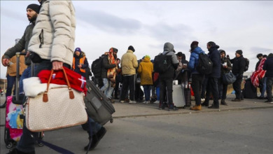 الطلبة المغاربة العائدين من أوكرانيا