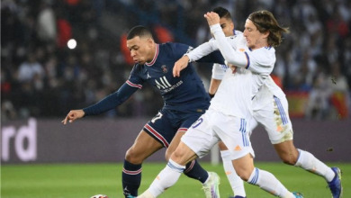 ريال مدريد يفوز على باريس سان جرمان