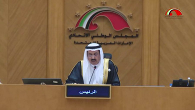رئيس البرلمان الاماراتي صقر غباش