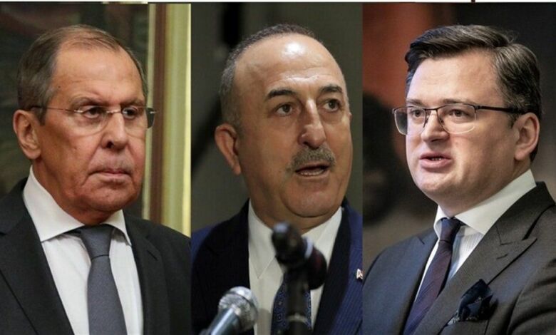 لقاء وزيري الخارجية الروسي والأوكراني