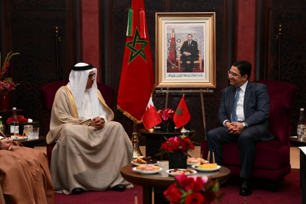 وزير خارجية مملكة البحرين يجدد تأكيد موقف بلاده الداعم لمغربية الصحراء