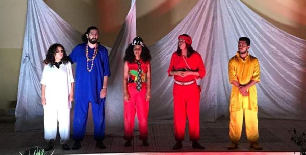 مسرحية "الليلة" في مهرجان الرحالة بالأردن
