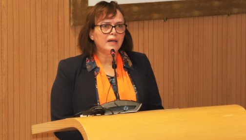 وزيرة التضامن والإدماج الاجتماعي والأسرة عواطف حيار