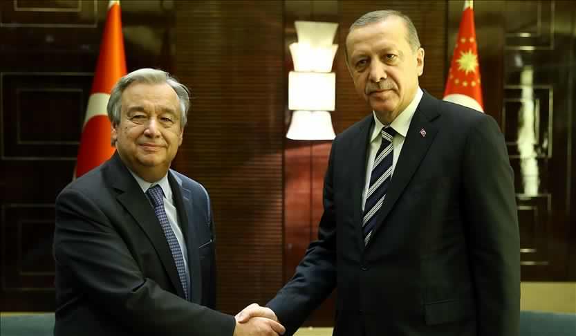 غوتيريش وأردوغان | MCG24 | موقع إلكتروني مغربي شامل متجدد على مدار الساعة غوتيريش وأردوغان