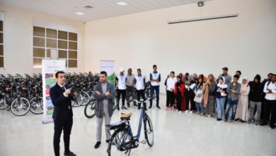 دراجة كهربائية لفائدة طلاب جامعة القاضي عياض بمراكش