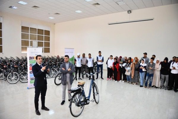دراجة كهربائية لفائدة طلاب جامعة القاضي عياض بمراكش | MCG24 | موقع إلكتروني مغربي شامل متجدد على مدار الساعة دراجة كهربائية لفائدة طلاب جامعة القاضي عياض بمراكش