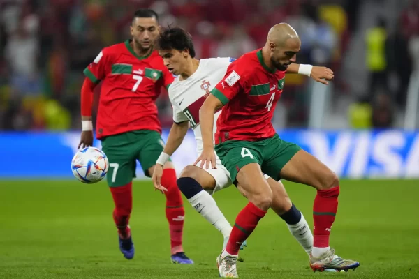 مباراة المغرب والبرتغال