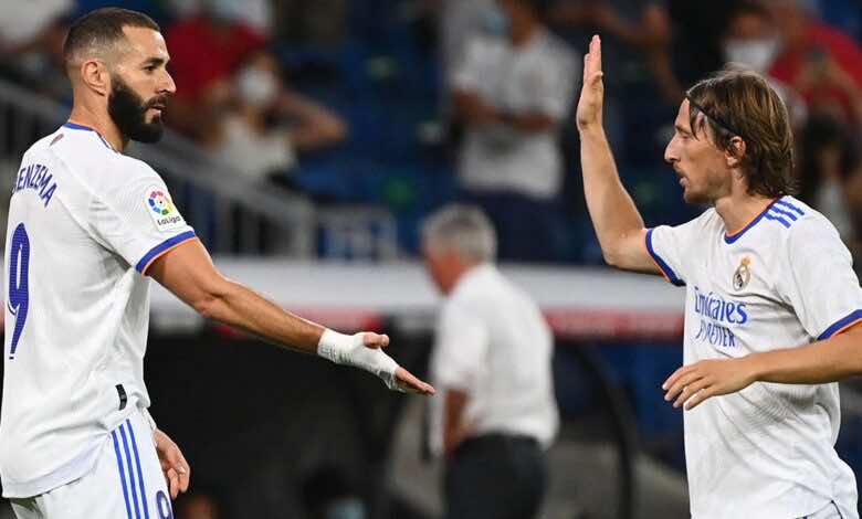 بنزيمة ومودريتش