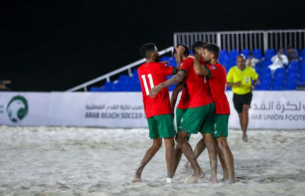 المنتخب الوطني لكرة القدم الشاطئية | MCG24 | موقع إلكتروني مغربي شامل متجدد على مدار الساعة المنتخب الوطني لكرة القدم الشاطئية