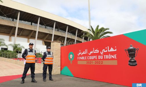 الرباط.. أكثر من 5300 موظف شرطة لتأمين المباراة النهائية لكأس العرش برسم الموسم الرياضي 2021-2022