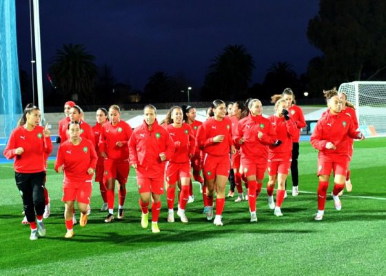 المنتخب الوطني لكرة القدم النسوية يجري اخر حصة تدريبية | MCG24 | موقع إلكتروني مغربي شامل متجدد على مدار الساعة المنتخب الوطني لكرة القدم النسوية يجري اخر حصة تدريبية