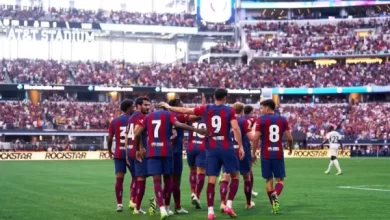 برشلونة يحسم الـكلاسيكو الودي بثلاثية نظيفة في شباك ريال مدريد