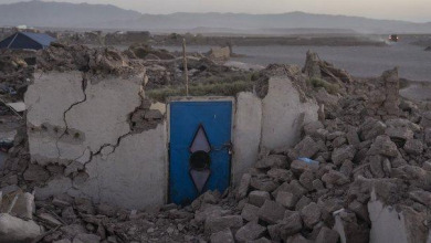 زلزال بقوة 6.3 درجات يضرب مجددا أفغانستان