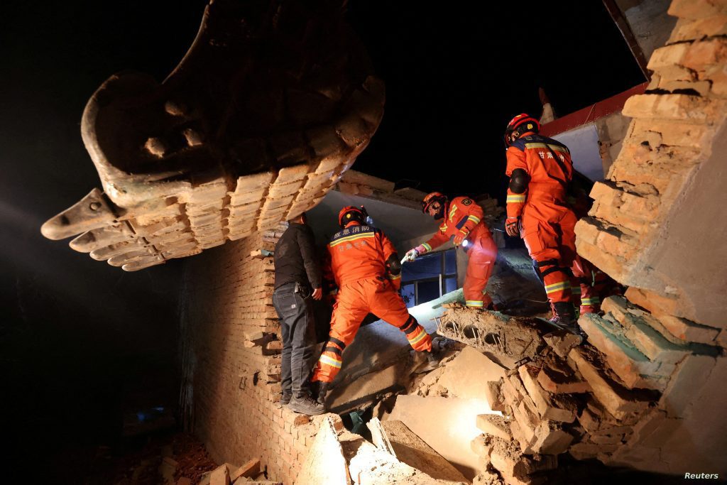 Earthquake in Jishishan county, Gansu province | MCG24 | موقع إلكتروني مغربي شامل متجدد على مدار الساعة