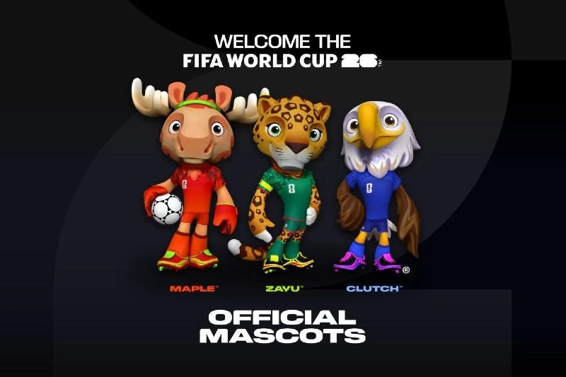 mascotsfifa | MCG24 | موقع إلكتروني مغربي شامل متجدد على مدار الساعة شخصيات Maple وZayu وClutch، التمائم الرسمية لكأس العالم 2026، خلال الكشف عنها في حفل فيفا.