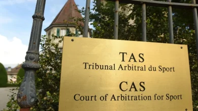 محكمة التحكيم الرياضي الطاس