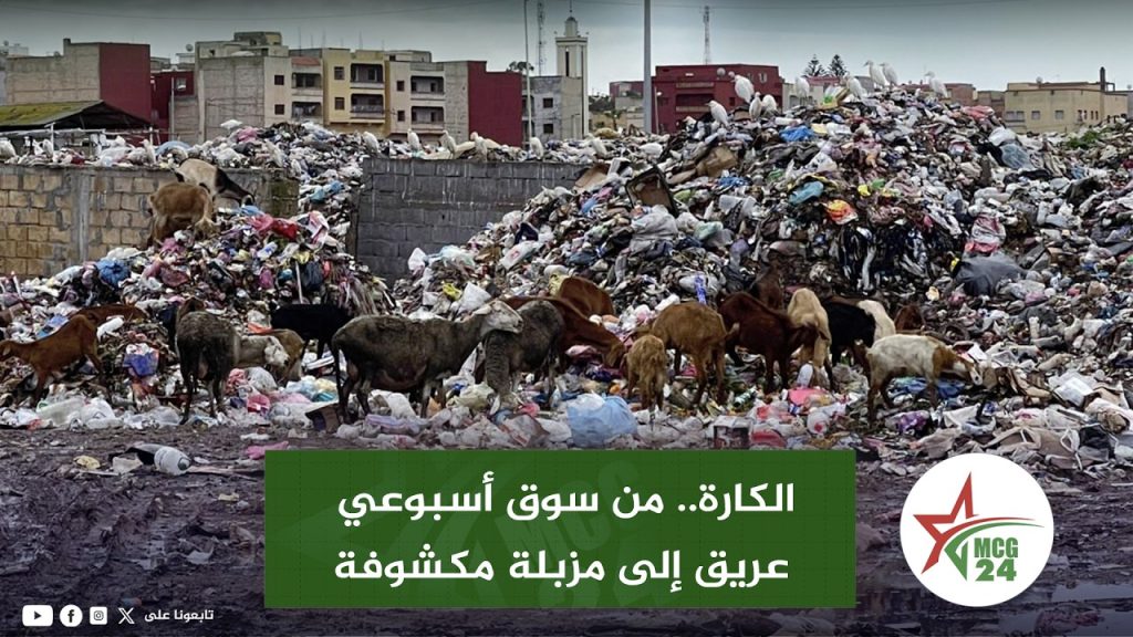 الكارة.. من سوق أسبوعي عريق إلى مزبلة مكشوفة والأغنام “تعلف” الأزبال