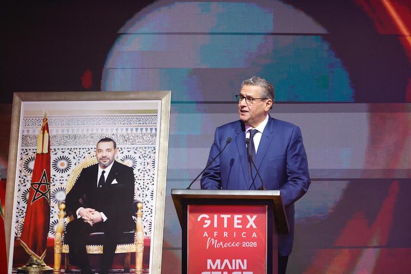 "عزيز أخنوش في افتتاح معرض جيتكس إفريقيا 2026"