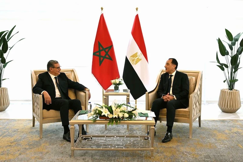 akhannouch-Moustafa-Madbouli-egypte | MCG24 | موقع إلكتروني مغربي شامل متجدد على مدار الساعة صورة توقيع الاتفاقيات: "توقيع اتفاقيات تعاون بين المغرب ومصر"