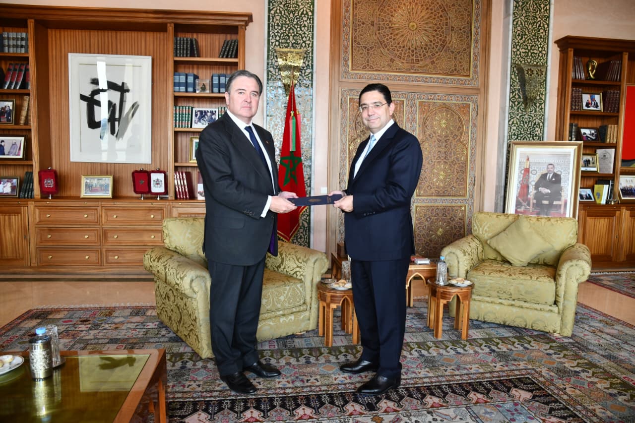 السفير ديوك بوكان وناصر بوريطة